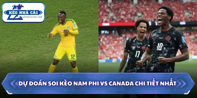 Soi kèo Nam Phi vs Canada chi tiết nhất