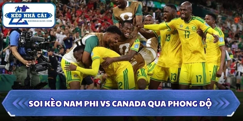 Soi kèo Nam Phi vs Canada qua phong độ