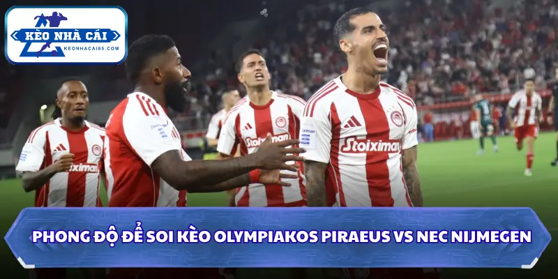 Phong độ để soi kèo Olympiakos Piraeus vs NEC Nijmegen